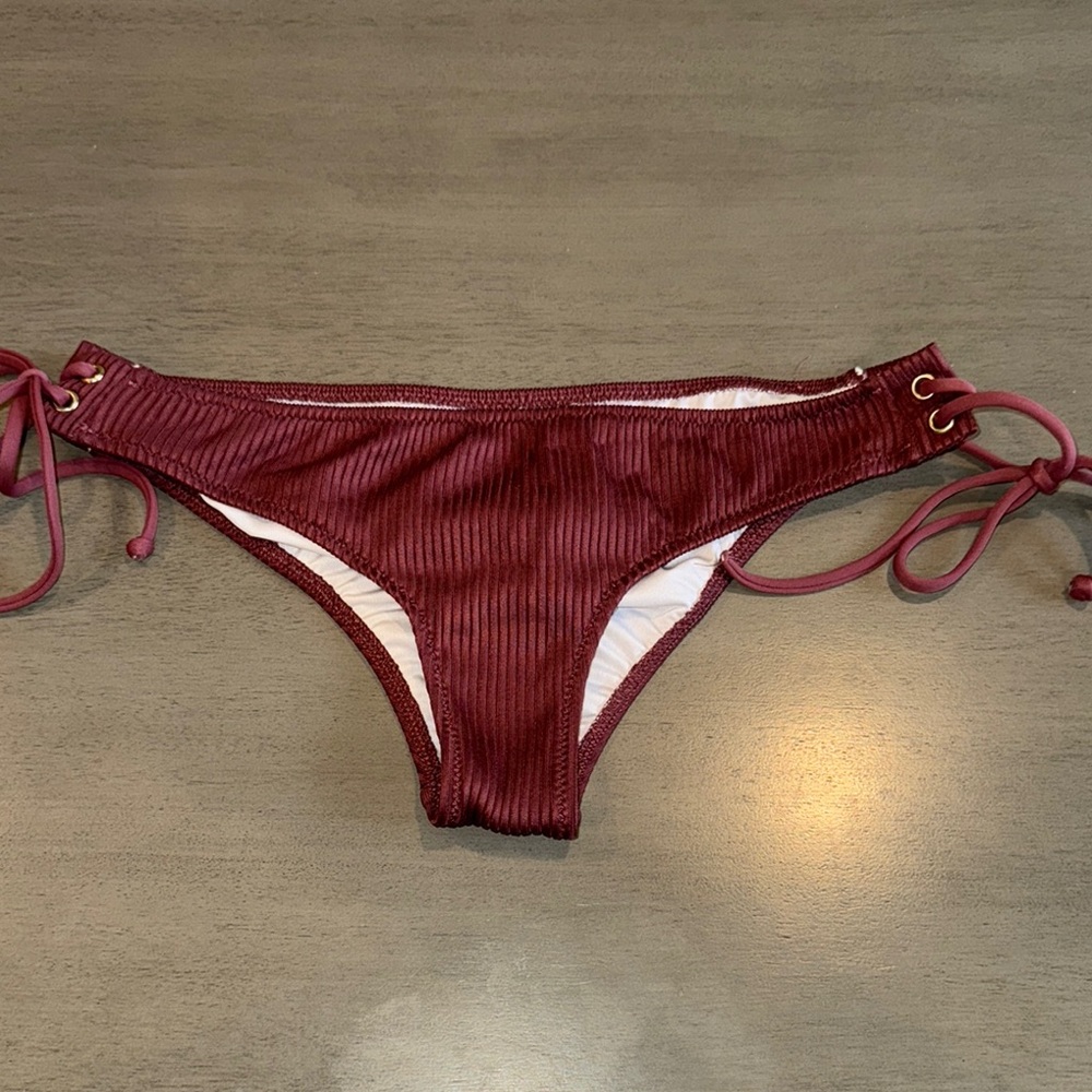 PINK Victoria's Secret Pink and Brown Bikini